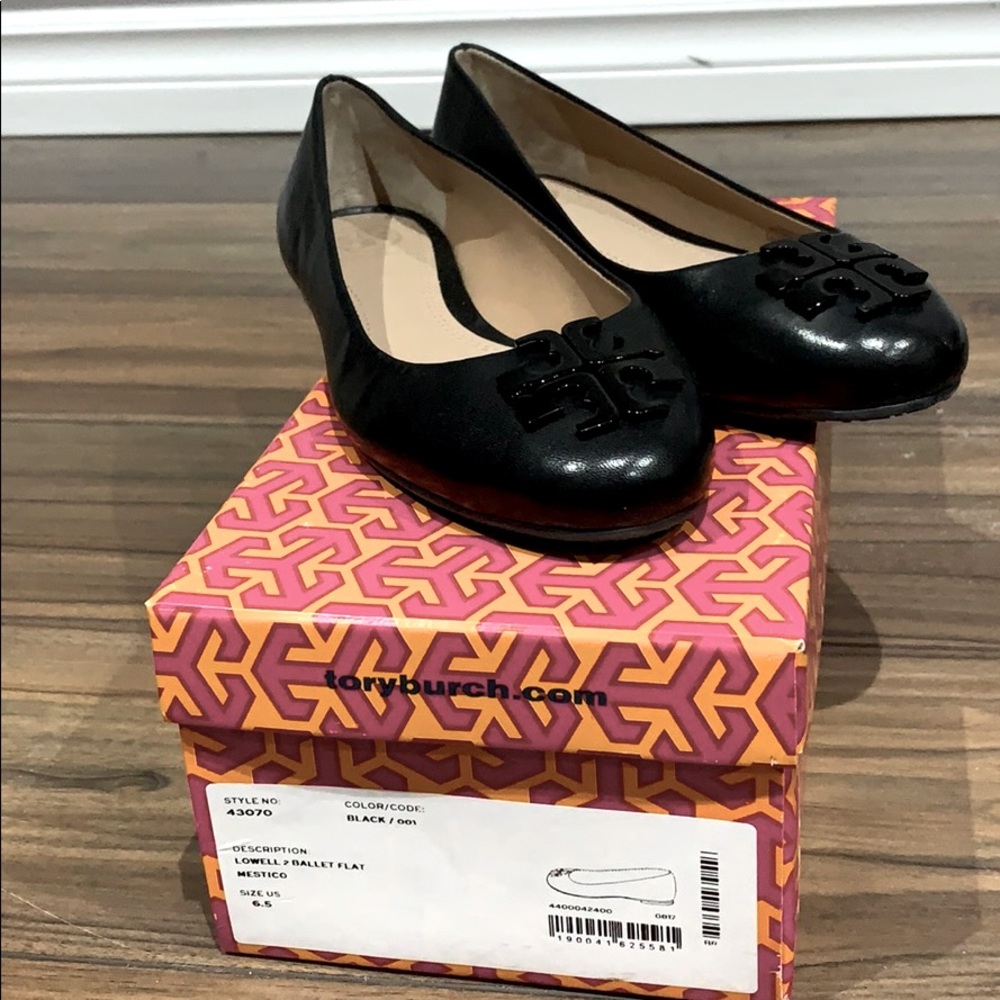 Brand New Black Tory Burch Flats